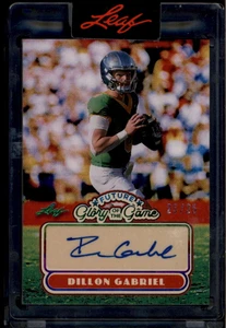 2025 Leaf Glory of the Game Future Glory Autographs Dillon Gabriel RC Auto 25/25