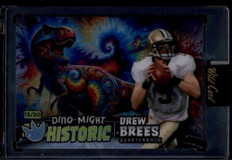 2024 Wild Card Alumination Dino-Might Tyrannosaurus Rex Tie Dye Drew Brees 13/20