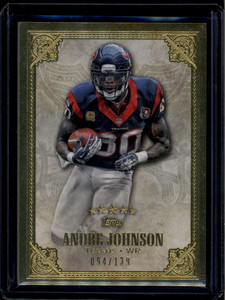 2012 Topps Five Star 88 Andre Johnson 94/139