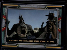 2022 Topps Star Wars The Book of Boba Fett Silver 92 Stare Down Cade Bane 9/25