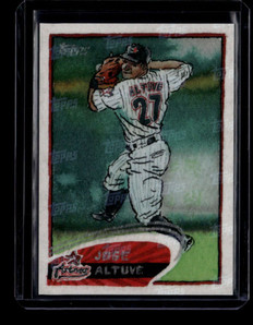 2025 Topps Shoebox Treasures Topps Logo 89 Jose Altuve 34/35