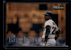 1997 Collector's Choice Big Shots Gold Signatures 14 Barry Bonds