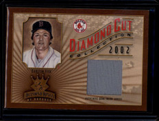 2002 Diamond Kings Diamond Cut Collection dc50 Carlton Fisk Jersey 462/500