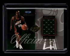 1999-00 Fleer Mystique Feel the Game 7 Gary Payton Jersey