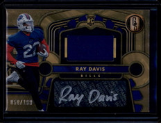 2024 Panini Gold Standard 240 Ray Davis Rookie Jersey Auto 50/199