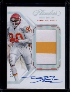 2023 Panini Flawless Patch Autographs Silver PANSM Neil Smith Patch Auto 1/20