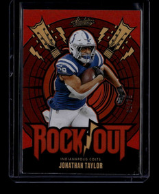 2024 Absolute Rock Out Spectrum Orange 10 Jonathan Taylor 62/75