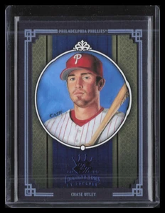 2005 Diamond Kings Framed Blue 176 Chase Utley 3/100