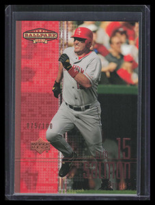 2002 Upper Deck Ballpark Idols Bronze 6 Tim Salmon 75/100