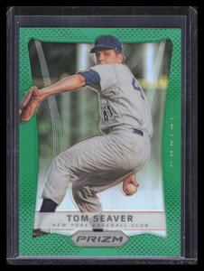 2012 Panini Prizm Prizms Green Refractor 142 Tom Seaver