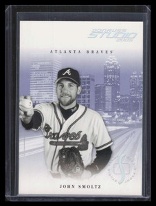 2005 Studio Proofs Silver 28 John Smoltz 47/100