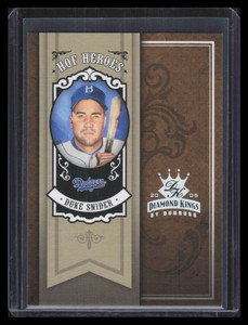 2005 Diamond Kings HOF Heroes Silver hh6 Duke Snider 5/50