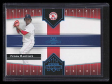 2005 Donruss Champions Impressions Blue 432 Pedro Martinez 16/100