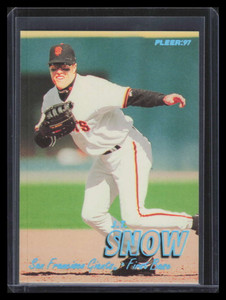 1997 Fleer Tiffany 537 J. T. Snow