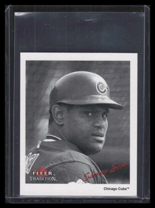 2003 Fleer Tradition Black-White Goudey Red 21 Sammy Sosa 127/500