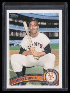 2011 Topps Update us258b Monte Irvin SP
