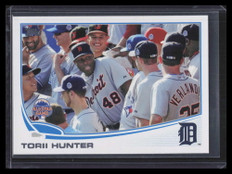 2013 Topps Update us276b Torii Hunter Group Photo Variation SP 153512