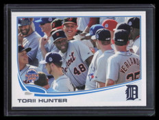 2013 Topps Update us276b Torii Hunter Group Photo Variation SP 153513