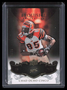 2008 Exquisite Collection 21 Chad Ocho Cinco Johnson 49/75