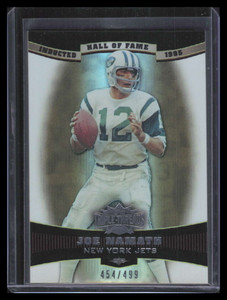 2006 Topps Triple Threads Sepia 34 Joe Namath 454/499