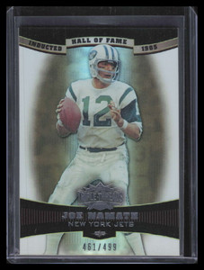 2006 Topps Triple Threads Sepia 34 Joe Namath 461/499