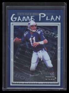 1998 Leaf Rookies and Stars Game Plan Masters 19 Drew Bledsoe 308/500