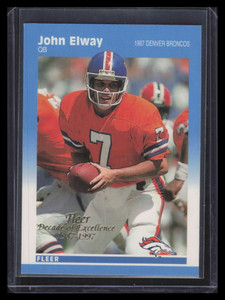 1997 Fleer Decade of Excellence 3 John Elway