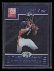 1999 Donruss Elite Field of Vision 10a John Elway 1100/1320