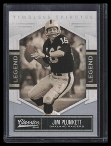 2010 Classics Timeless Tributes Silver 227 Jim Plunkett 21/100