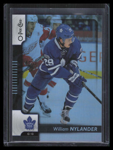 2017-18 O-Pee-Chee Rainbow Black 129 William Nylander 45/100