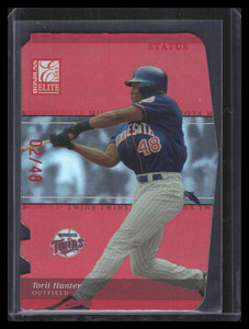 2003 Donruss Elite Status 42 Torii Hunter 2/48