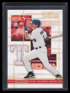 2004 Donruss Timelines Gold 38 Rafael Palmeiro 13/25