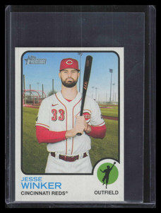 2022 Topps Heritage Mini 315 Jesse Winker 9/100