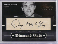 2012 Panini Signature Series Diamond Cuts Denny Maclain auto autograph #D19/25