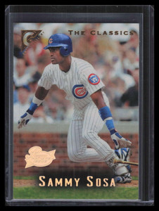 1996 Topps Gallery Players Private Issue 17 Sammy Sosa 324/599