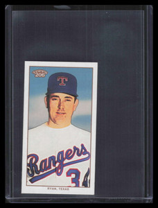 2002 Topps 206 Piedmont Black 293b Nolan Ryan Rangers RET