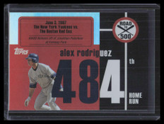 2007 Topps Alex Rodriguez Road to 500 arhr484 Alex Rodriguez Topps '52 153927