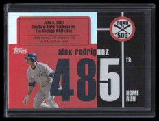 2007 Topps Alex Rodriguez Road to 500 arhr485 Alex Rodriguez Topps '52 153930