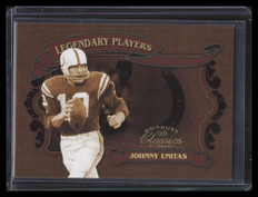 2006 Donruss Classics Legendary Players Gold 18 Johnny Unitas 1/100