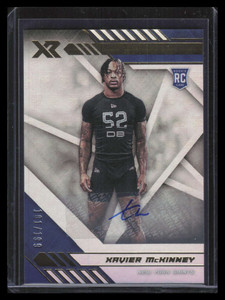 2020 Panini XR Rookies Autographs 156 Xavier McKinney Rookie Auto 101/199
