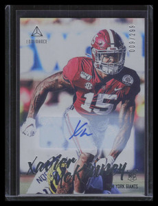 2020 Panini Luminance Rookie Autographs 142 Xavier McKinney Rookie Auto 9/299