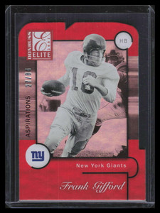 2021 Elite '01 Elite Aspirations Die Cut 46 Daniel Jones 27/84