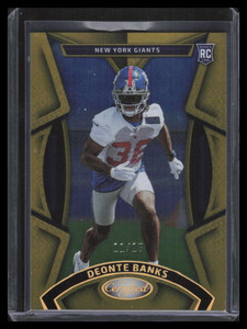 2023 Certified Mirror Gold FOTL 147 Deonte Banks Rookie 11/15