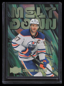 2023-24 Metal Universe Meltdown Gold m25 Connor McDavid 50/99