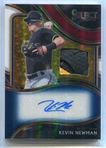 2021 Select Signature Materials Tri-Color 7 Kevin Newman Patch Auto 16/25