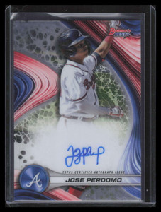 2024 Bowman's Best Best of '24 Autographs b24jp Jose Perdomo Rookie Auto