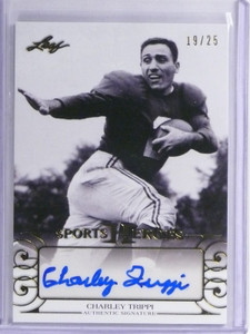 2016 Leaf Sports Heroes Charley Tripppi Gold Autograph #D19/25 #BACT1