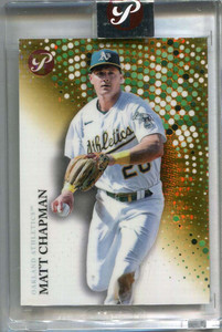 2022 Topps Pristine Gold Pristine Refractor 146 Matt Chapman 1/50
