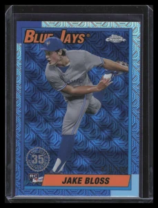 2025 Topps '90 Silver Pack Chrome Blue Refractor t90c63 Jake Bloss Rookie 12/150