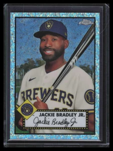 2021 Topps Chrome Platinum Mini Diamond 70th Refractor 147 Jackie Bradley Jr /70